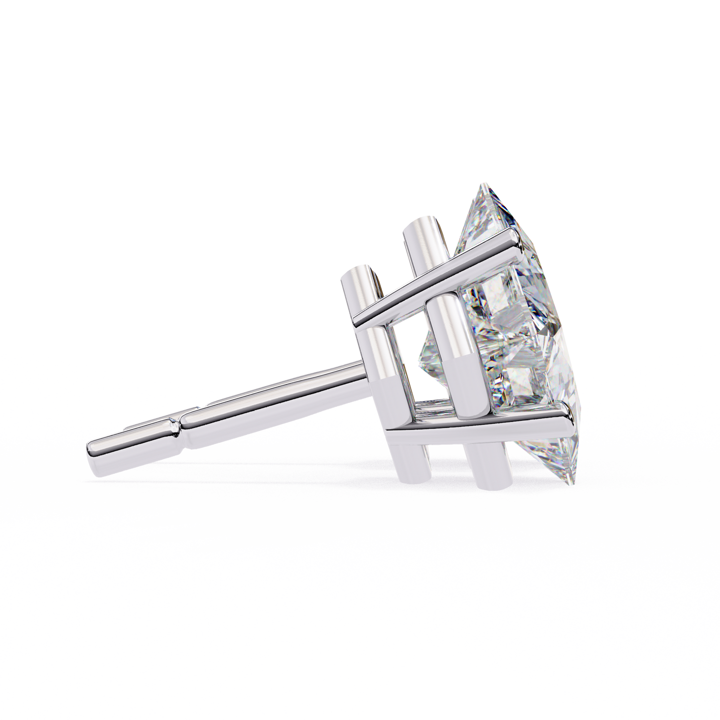 Solitaire Studs Square